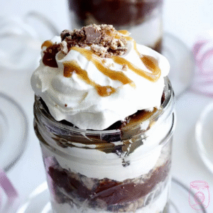 CARMEL BROWNIE PARFAIT